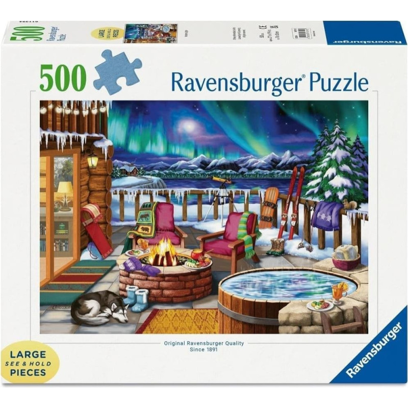 Ravensburger Puzzle 2D: Zorza polarna 500el