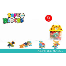 Polesie Zestaw Miękkich Klocków 44el. + Opakowanie Tygrysek