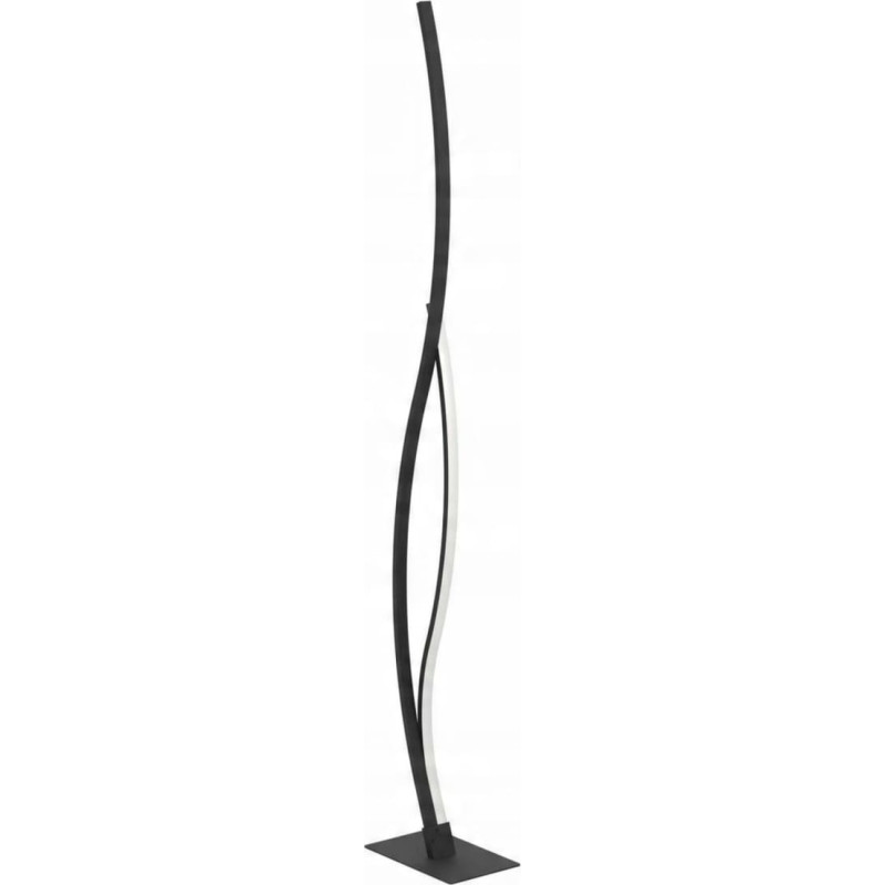 Eglo LED floor lamp EGLO GRISOLIA, 20 W, 2500 lm, 4000 K, black, 20 x 20 x 130 cm