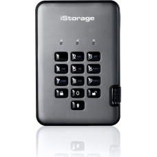 Istorage diskAshur PRO2 zewnętrzny dysk twarde 4 TB USB Typu-A 3.2 Gen 1 (3.1 Gen 1) Czarny