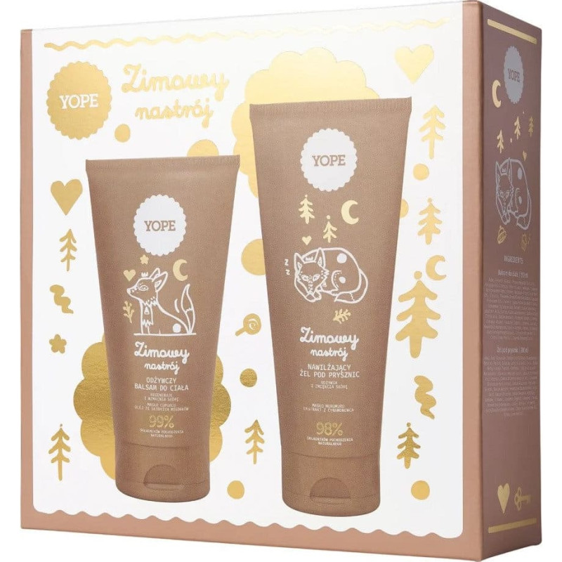 Yope _SET Zimowy Nastrój żel pod prysznic 200ml + balsam do ciała 150ml