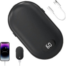 ATL DA307A Przenośny ogrzewacz dłoni czarny