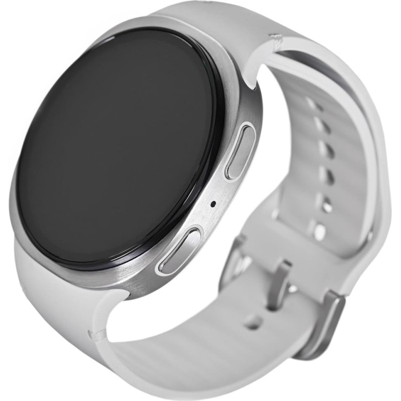 Samsung Galaxy Watch 8 3,3 cm (1,3 collas) AMOLED 40 mm Digitāls 438 x 438 pikseļi Skārienekrāns Sudraba Wi-Fi GPS (satelīts)