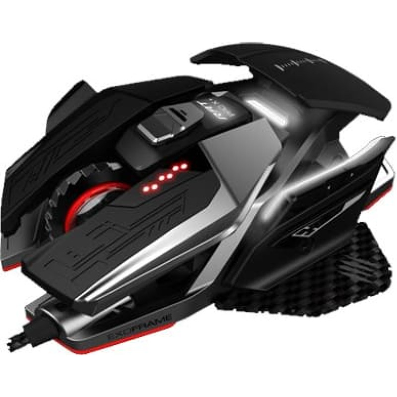 Madcatz Mad Catz RAT X3 pele Labā roka USB A tipa optiskā 16000 DPI