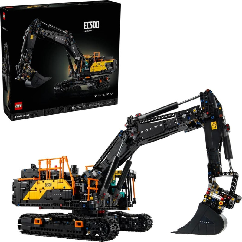 Lego Bricks Technic 42215 Volvo EC500 Hybrid Excavator