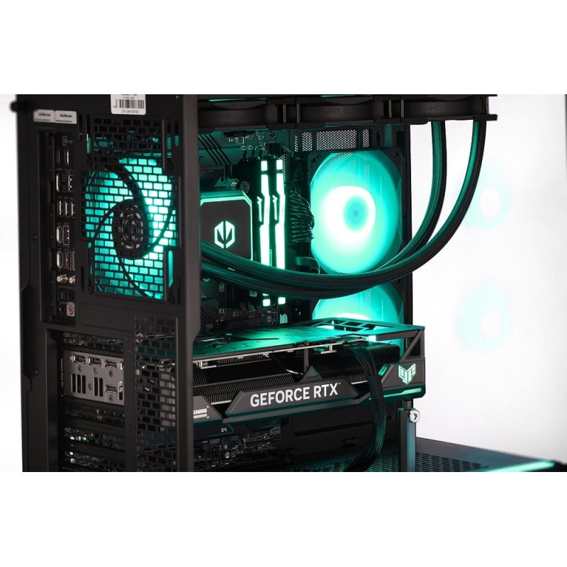 Actina 5901443416548 Dators AMD Ryzen™ 7 7800X3D 32 GB DDR5-SDRAM 2 TB SSD NVIDIA GeForce RTX 5080 Midi Tower Melns