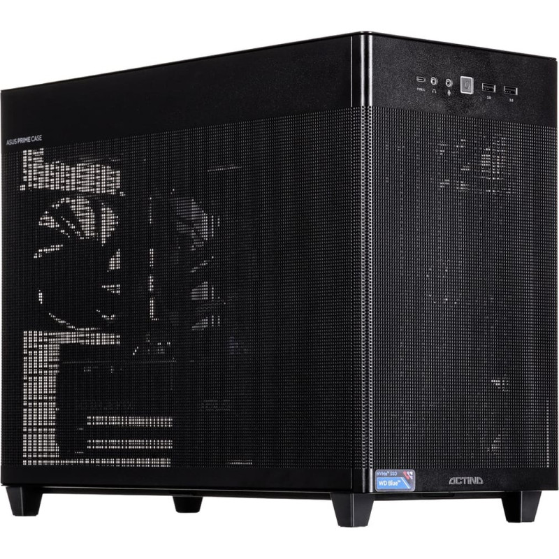 Actina 5901443430384 Dators AMD Ryzen™ 7 8700F 32 GB DDR5-SDRAM 1 TB SSD NVIDIA GeForce RTX 5060 Mini Tower Melns