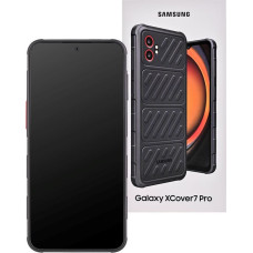 Samsung Galaxy XCover7 Pro 16,8 cm (6,6 collas) Hibrīda divu SIM karšu 5G USB Type-C 6 GB 128 GB 4350 mAh Melns