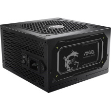 MSI MAG A850GL 850W PCIE5 II 80+ zelta barošanas bloks (306-7ZP8D11-CE0)