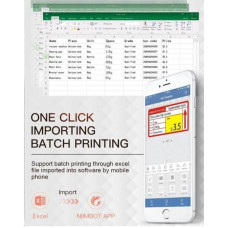 Niimbot Drukarka Etykiet B21 S biały