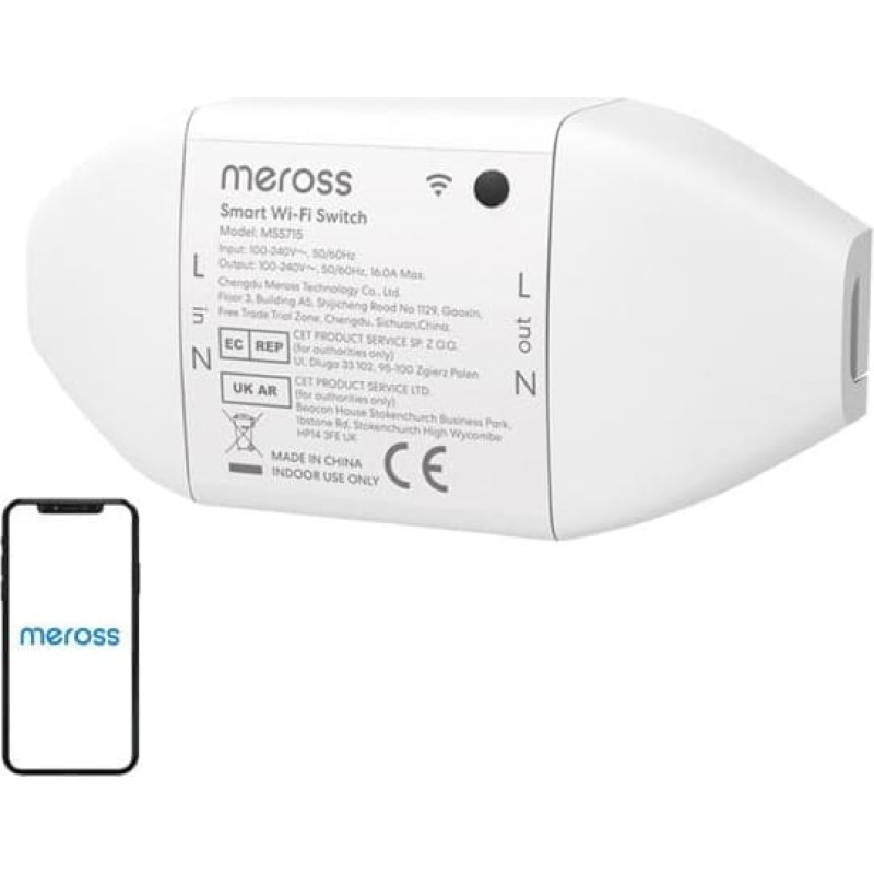 Meross Inteligentny Przełącznik Matter MSS715MAUN