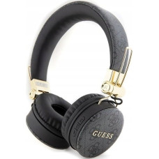 Guess Słuchawki Guess 4G Metal Logo czarne (GUBH704GEMK)