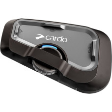 Cardo FRC4X003 motociklu domofons 4 kanāli 1200 m melns