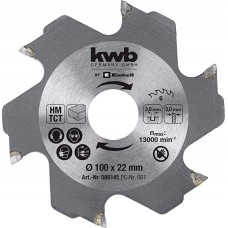 Einhell Einhell circular saw blade - cutter blade 100 x 22 x 3.8mm, 6Z (for biscuit jointer)
