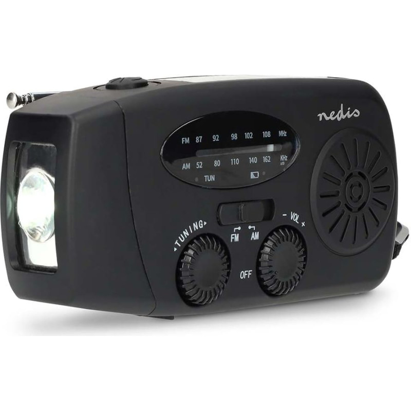 Nedis Radio Nedis RDFMCR2000BK radio Przenośny Analogowy Czarny