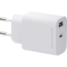 Dbramante Zasilacz do laptopa dbramante re-charge - Zasilacz - 25 Watt - 2 wyjścia (24 pin USB-C, USB) - biały