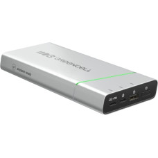 Green Cell PBPLGC20P ārējā akumulators Litija jonu (Li-Ion) 20800 mAh Alumīnijs, Melns, Zaļš, Gaiši pelēks, Sudraba