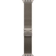 Apple 49mm Natural Titanium Milanese Loop - Medium
