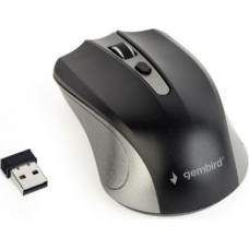 Gembird Wireless optical mouse spacegrey-black