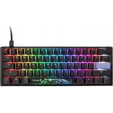 Ducky Klawiatura Ducky Ducky One 3 Classic Black/White Mini Gaming Tastatur, RGB LED - MX-Silent-Red (US)