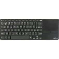 Rapoo Klawiatura Rapoo RAPOO Klawiatura E2810M Bezprzewodowa 2.4GHz Bluetooth CZ/SK czarny