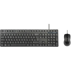 Targus Klawiatura + mysz Targus Zestaw klawiatury i myszy kombinacja full size USB AZERTY czarny