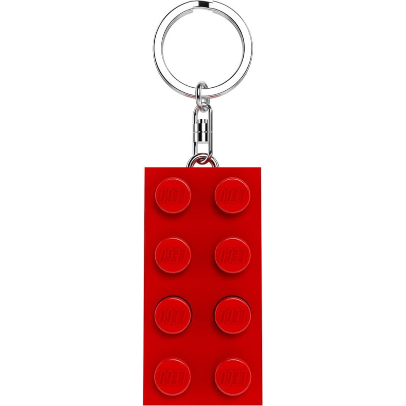 Lego ® Minifigurines™ Keychain Light 2x4 Brick Red