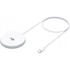 Forever ładowarka bezprzewodowa magnetyczna MAWC-300 Qi2 15W srebrna