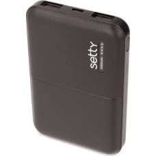 Setty Powerbank Setty SPB-05 5000mAh Czarny