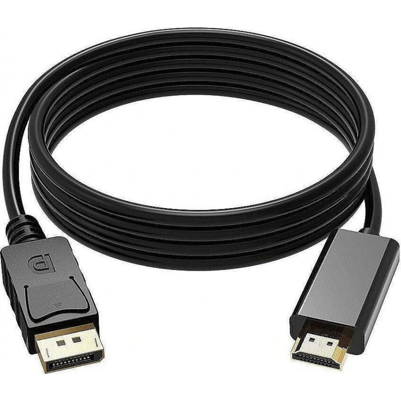 Roger DisplayPort to HDMI cable / 4K x 2K / 1.8M / Black