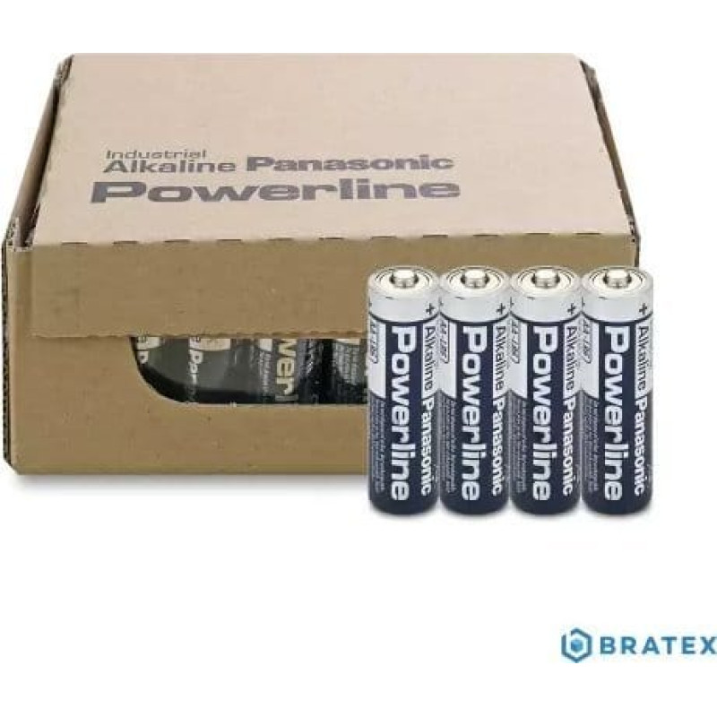 Panasonic Panasonic Batterie Powerline -AA Mignon 48er Karton - LR6AD/4P