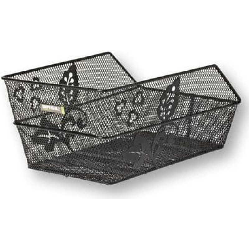 Basil Kosz na tylny bagażnik CENTO FLOWER Mounting set for CENTO basket, stalowy czarny (BAS-11175)