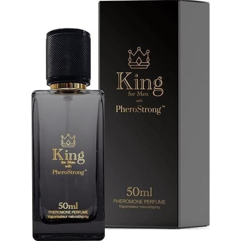 Pherostrong PHEROSTRONG_King Pheromone Perfume For Men perfumy z feromonami dla mężczyzn spray 50ml