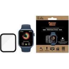 Panzerglass PanzerGlass Curved Apple Watch 7 45mm Antibacterial czarny/black
