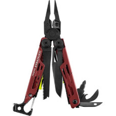 Leatherman Multitool SIGNAL (dunkelrot, 19 Tools)