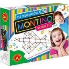 Alexander Klocki konstrukcyjne 155 elementów montino rurki