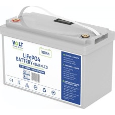 Volt Akumulator LiFePO4 12.8V 100Ah (100A) LCD Volt Polska