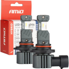 Amio Żarówki samochodowe led seria hybrid hb3 hir1 h10 6000k canbus 60w amio-04117