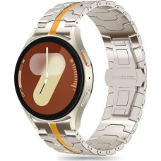 Tech-Protect TECH-PROTECT STAINLESS LINE SAMSUNG GALAXY WATCH 4 / 5 / 5 PRO / 6 / 7 / FE TITANIUM/ORANGE