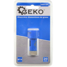 Geko Otwornica diamentowa do gresu 20mm M14 (50)