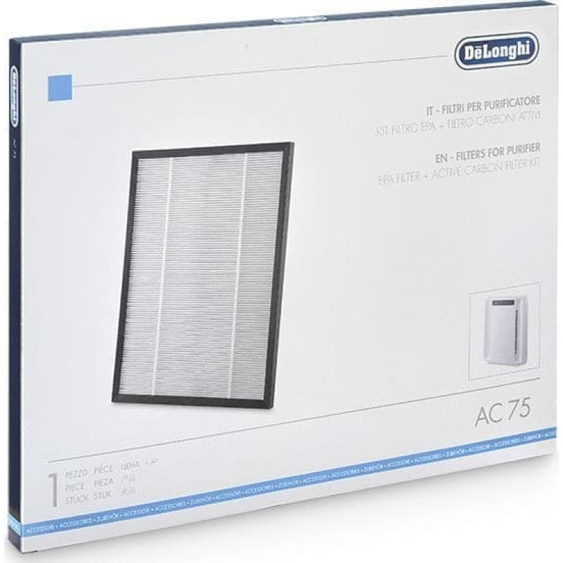 Delonghi De’Longhi 5513710001, Black, White, White, 385 mm, 20 mm, 285 mm, 1 pc(s)