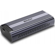 Lindy USB4 NVMe M.2 SSD Geh�use