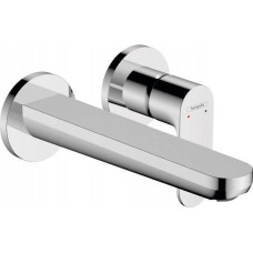 Hansgrohe Rebris S -Jednouchwytowa bateria umywalkowa montaż ścienny podtynkowy z wylewką 20 cm; chrom