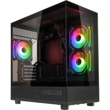 Dell GSI SmartAssembly ARGB Glass Micro-ATX Case - 750W Gold