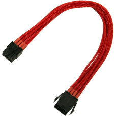 Nanoxia PCIe 8-pin - PCIe 8-pin, 0.3m, Czerwony (900300022)