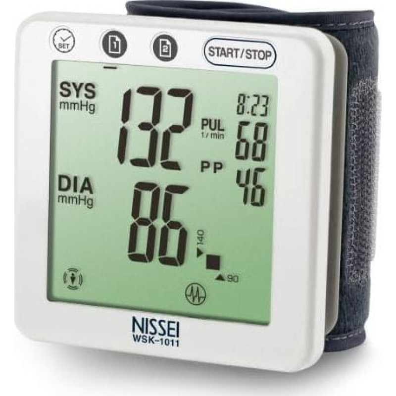 Nissei Ciśnieniomierz Nissei Ciśnieniomierz elektroniczny nadgarstkowy Nissei WSK-1011