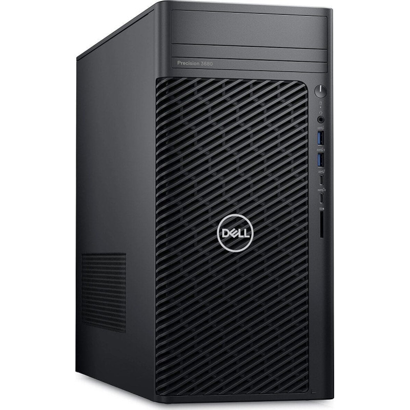 Dell Precision | 3680 | Desktop | Tower | Intel Core i7 | i7-14700 | Internal memory 16 GB | DDR5 | Solid-state drive capacity 512 GB | Nvidia RTX A400 | No Optical Drive | Keyboard language No keyboard | Windows 11 Pro | Warranty 36 month(s)