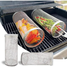 BBQ KOSZYK DO GRILLOWANIA WARZYW 9x9x20CM 2 SZT