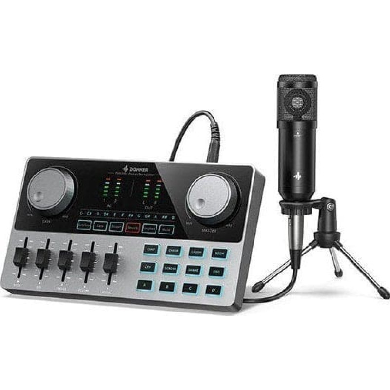 Donner - Zestaw podcast z mikrofonem