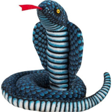Leantoys Maskotka Pluszowa Wąż Kobra Królewska Niebieska 100 cm EDUKAMP